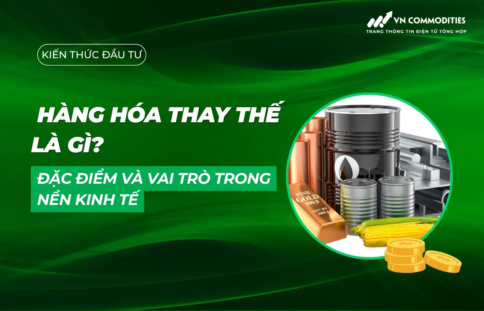 Hàng hóa thay thế là gì? Đặc điểm và vai trò trong nền kinh tế